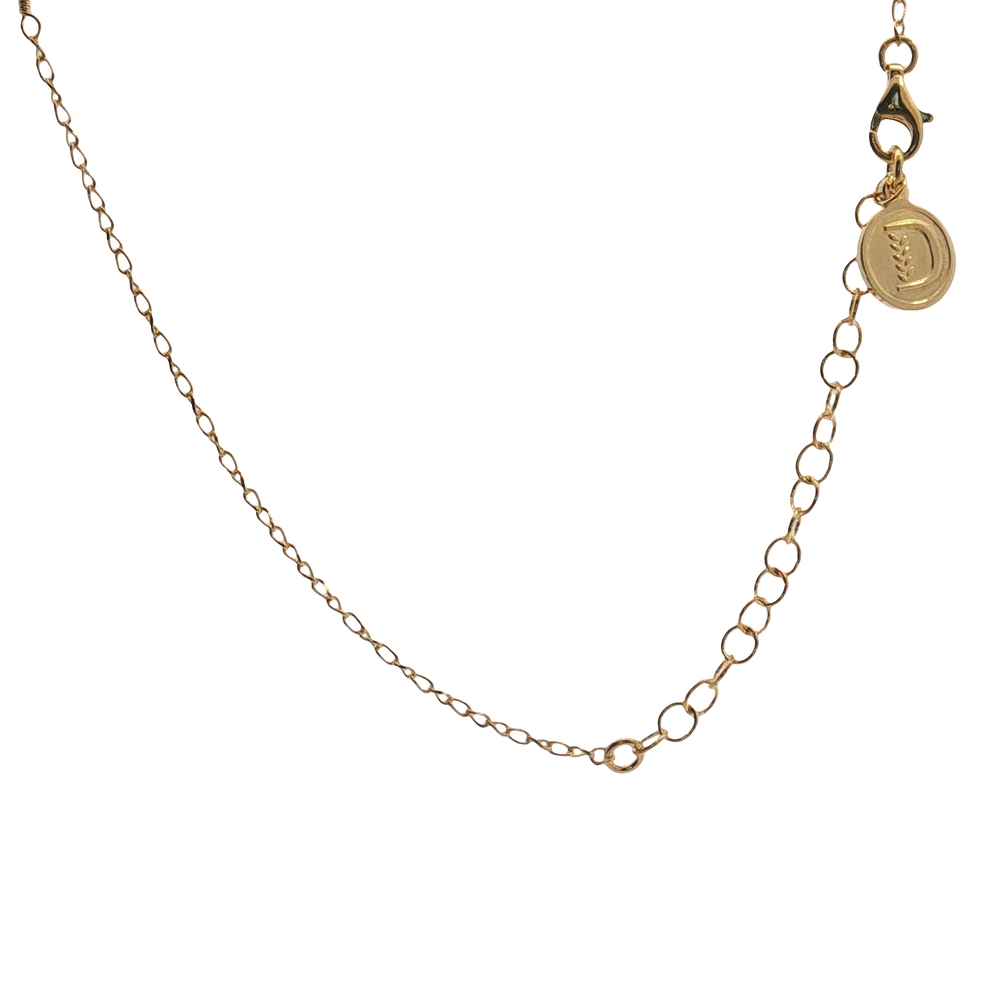 COLLANA PIETRE TRASPARENTI DORATA