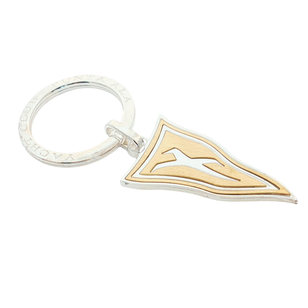 PUNTALA CLUB - PORTACHIAVI BANDIERA BICOLORE