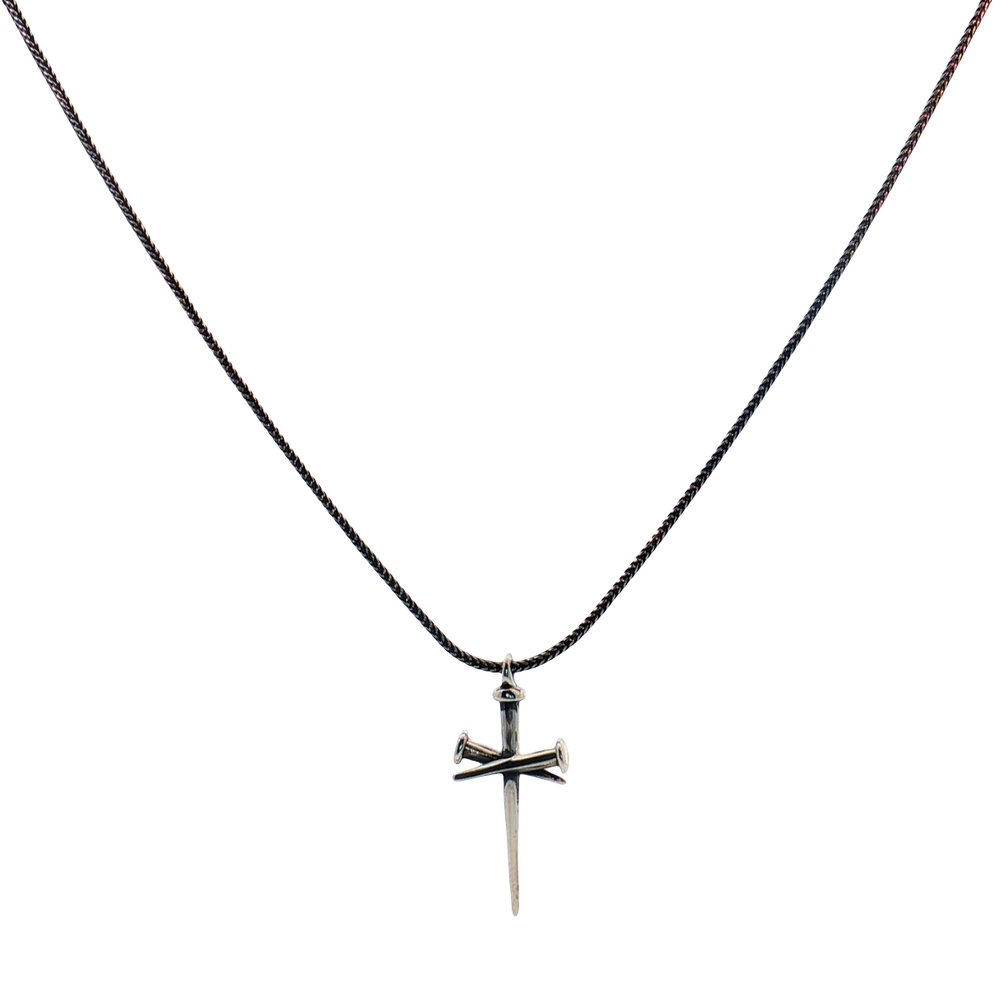 COLLANA CROCE CHIODO MINI