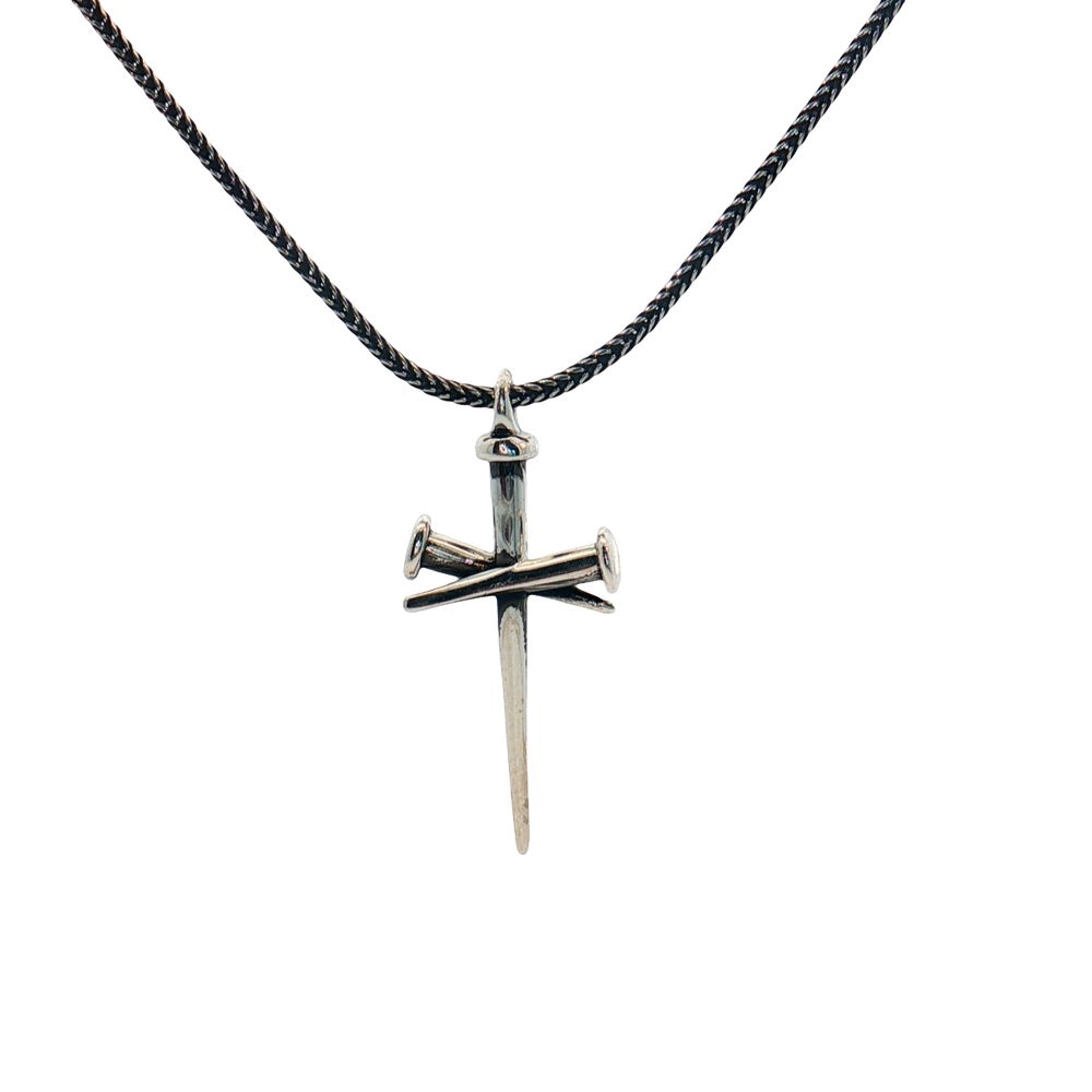 COLLANA CROCE CHIODO MINI