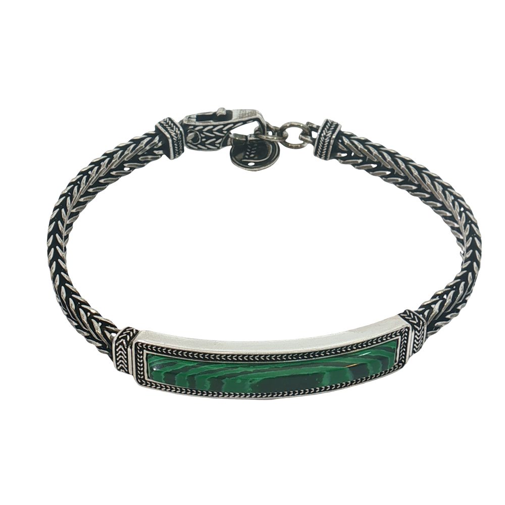 BRACCIALE TRATTO MALACHITE