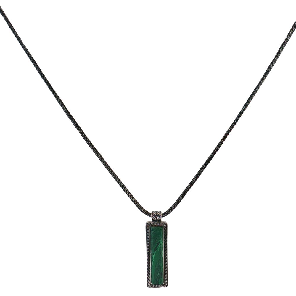 COLLANA TRATTO MALACHITE